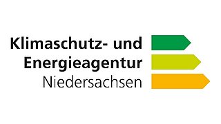 Logo und Schriftzug, Klimaschutz- und Energieagentur Niedersachsen
