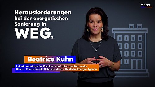 Screenshot aus dem Video "Energetische Sanierung von WEGs: ein wichtiger Hebel für die Gebäudewende" als Vorschaubild