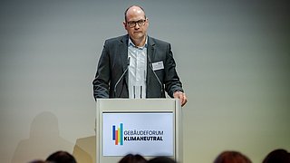 Foto von der 2. Netzwerkpartnertagung 2022 des Gebäudeforums klimaneutral.