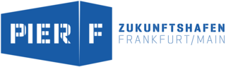 Logo Pier F - Zukunftshafen Frankfurt