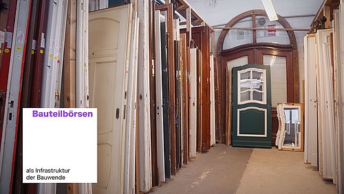 Screenshot aus dem Video "Bauteilbörsen: Gebäude als Rohstofflager?" als Vorschaubild