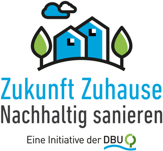 Logo Initiative "Zukunft Zuhause - Nachhaltig sanieren"