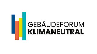 Logo Gebäudeforum klimaneutral