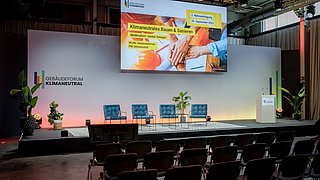 Foto von der 2. Netzwerkpartnertagung 2022 des Gebäudeforums klimaneutral.