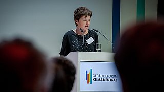 Foto von der 2. Netzwerkpartnertagung 2022 des Gebäudeforums klimaneutral.