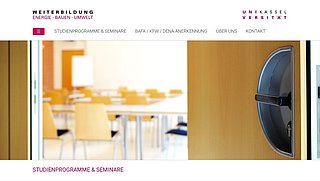 Grafik, Screenshot der Website der UNIKIMS GmbH