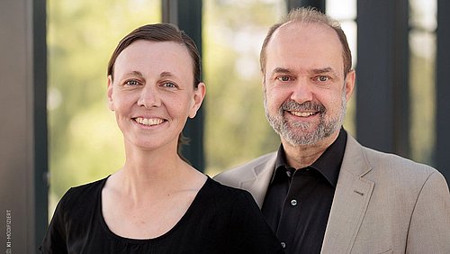 Foto, Sophie Luz und Jochen Stoiber