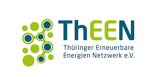Logo und Schriftzug, Thüringer Erneuerbare Energien Netzwerk e.V.
