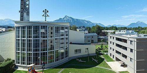 Foto, Außenansicht auf das Katholische Kompetenzzentrum