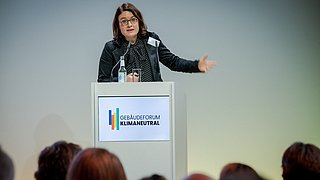 Foto von der 2. Netzwerkpartnertagung 2022 des Gebäudeforums klimaneutral.