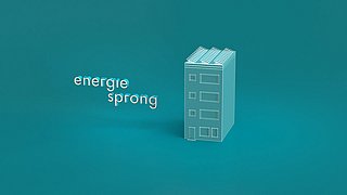 Screenshot aus einem Informationsvideo der Initiative Energiesprong. Link auf die Website der Initiative Energiesprong Deutschland.