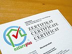 Foto, Brief mit Briefkopf und Logo von natureplus