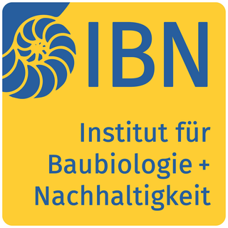 Logo, Institut für Baubiologie + Nachhaltigkeit IBN