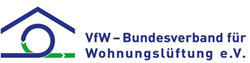 Logo Bundesverband für Wohnungslüftung e.V. (VfW), zur Detailseite des Partners