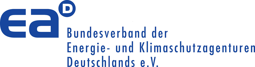 Logo Bundesverband der Energie- und Klimaschutzagenturen Deutschlands (eaD) e.V., zur Detailseite des Partners